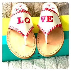 Jack Rogers LO-VE sandals